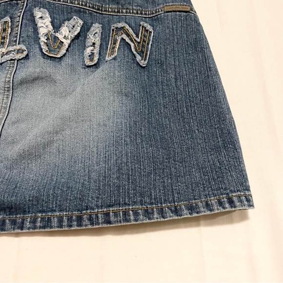 Vintage Calvin Klein Jean Skirt Size 7 - Picture 14 of 15